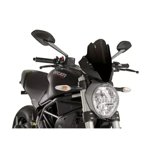 フロントガラススポーツ Puig ドゥカティモンスター 1200/S 2017 - 2021 ブラック 8900N- WINDSHIELD SPORT PUIG FOR DUCATI MONSTER 1200/S 2017 - 2021 BLACK 8900N- 【並行輸入品】