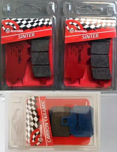ブレンボ フロント/リア ブレーキパッド ドゥカティ 1098 / R/S / トリコローレ 2007 - 2009 BREMBO FRONT / REAR BRAKE PADS FOR DUCATI 1098 / R / S / TRICOLORE 2007 - 2009 【並行輸入品】