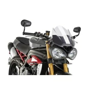 フロントガラス スポーツ Puig トライアンフ スピード トリプル 1050 S 2016 - 2020 クリア 8929W- WINDSHIELD SPORT PUIG FOR TRIUMPH SPEED TRIPLE 1050 S 2016 - 2020 CLEAR 8929W- 【並行輸入品】