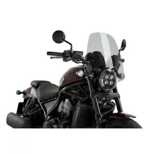 PUIG ネイキッド ツーリング スクリーン ホンダ レベル CMX1100 2021 - 2023 ライトスモーク 20820H PUIG NAKED TOURING SCREEN FOR HONDA REBEL CMX1100 2021 - 2023 LIGHT SMOKE 20820H 【並行輸入品】