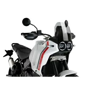 PUIG スポーツスクリーン ドゥカティ デザート X 937 2022 - 2023 ライトスモーク 21448H PUIG SPORT SCREEN FOR DUCATI DESERT X 937 2022 - 2023 LIGHT SMOKE 21448H 【並行輸入品】