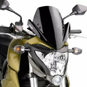 フロントガラスネイキッドNG SPORT PUIG ホンダ CB 1000 R 2008 - 2010 ブラック 4673N- WINDSHIELD NAKED N.G. SPORT PUIG FOR HONDA CB 1000 R 2008 - 2010 BLACK 4673N- 【並行輸入品】