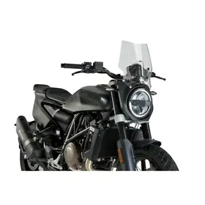 Puig ネイキッド スポーツ スクリーン ハスクバーナ スヴァルピレン 701 2019 - 2021 クリア 3858W PUIG NAKED SPORT SCREEN FOR HUSQVARNA SVARTPILEN 701 2019 - 2021 CLEAR 3858W 【並行輸入品】