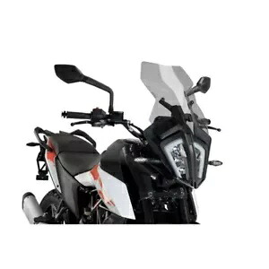 PUIG ツーリング スクリーン KTM ADVENTURE 390 2020 - 2023 ライトスモーク 20414H PUIG TOURING SCREEN FOR KTM ADVENTURE 390 2020 - 2023 LIGHT SMOKE 20414H 【並行輸入品】