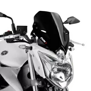 プーイグ ネイキッド N.G.スポーツスクリーン ヤマハ XJ6 600 2009 - 2016 ブラック 5026N PUIG NAKED N.G. SPORT SCREEN FOR YAMAHA XJ6 600 2009 - 2016 BLACK 5026N 【並行輸入品】