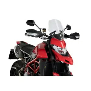 PUIG ネイキッド スポーツ スクリーン ドゥカティ ハイパーモタード 950/SP 2019 - 2023 クリア 3634W PUIG NAKED SPORT SCREEN FOR DUCATI HYPERMOTARD 950/SP 2019 - 2023 CLEAR 3634W 【並行輸入品】