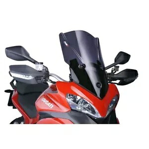 PUIG ツーリング スクリーン ドゥカティ ムルティストラーダ 1200/S 2010 - 2012 ダークスモーク 5250F PUIG TOURING SCREEN FOR DUCATI MULTISTRADA 1200/S 2010 - 2012 DARK SMOKE 5250F 【並行輸入品】