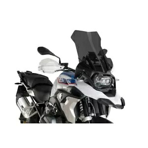 BMW R 1250 GS ADVENTURE 2018 - 2023 ダークスモーク 6486F 用 PUIG ツーリング スクリーン PUIG TOURING SCREEN FOR BMW R 1250 GS ADVENTURE 2018 - 2023 DARK SMOKE 6486F 【並行輸入品】