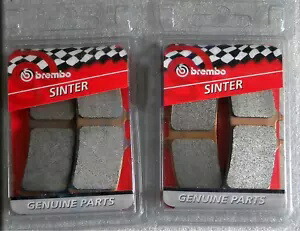 ブレンボ 純正 ブレーキパッド 2 セット ドゥカティ 848 EVO 2011 - 2013用 BREMBO GENUINE BRAKE PADS 2 SETS FOR DUCATI 848 EVO 2011 - 2013 【並行輸入品】