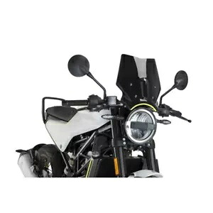 プーイグ ネイキッド N.G.スポーツスクリーン ハスクバーナ ヴィットピレン 401 2017 - 2023 ブラック 9702N PUIG NAKED N.G. SPORT SCREEN FOR HUSQVARNA VITPILEN 401 2017 - 2023 BLACK 9702N 【並行輸入品】｜カスタムパーツ WORLD倉庫