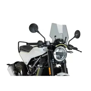 PUIG スポーツスクリーン ハスクバーナ スヴァルトピレン 125 2021 - 2023 ライトスモーク 9702H PUIG SPORT SCREEN FOR HUSQVARNA SVARTPILEN 125 2021 - 2023 LIGHT SMOKE 9702H 【並行輸入品】
