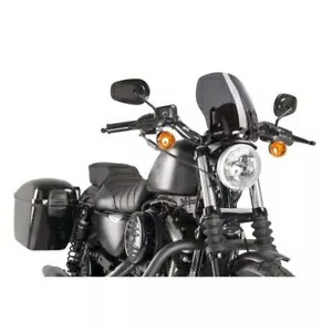PUIG スクリーン ハーレーダビッドソン スポーツスター 1200 ナイトスター 2008 - 2012 ダークスモーク PUIG SCREEN FOR HARLEY DAVIDSON SPORTSTER 1200 NIGHTSTER 2008 - 2012 DARK SMOKE 【並行輸入品】