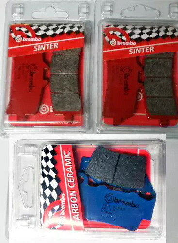 Brembo フロント/リア ブレーキパッド セット BMW S 1000 RR HP4 2013 - 2014 BREMBO FRONT / REAR BRAKE PADS SET FOR BMW S 1000 RR HP4 2013 - 2014 【並行輸入品】｜カスタムパーツ WORLD倉庫