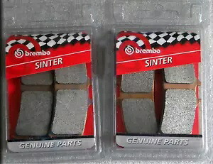 Brembo 純正 ブレーキパッド 2 セット DUCATI 1098 / R / S / TRICOLORE 2007 - 2009 用 BREMBO GENUINE BRAKE PADS 2 SETS FOR DUCATI 1098 / R / S / TRICOLORE 2007 - 2009 【並行輸入品】