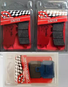 ブレンボ フロント/リア ブレーキパッド セット ドゥカティ ストリートファイター / S 2009 - 2014用 BREMBO FRONT / REAR BRAKE PADS SET FOR DUCATI STREETFIGHTER / S 2009 - 2014 【並行輸入品】