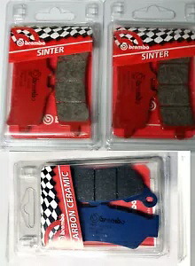 Brembo フロント/リア ブレーキパッド セット DUCATI DIAVEL 1200 STRADA 2013 - 2015 用 BREMBO FRONT / REAR BRAKE PADS SET FOR DUCATI DIAVEL 1200 STRADA 2013 - 2015 【並行輸入品】