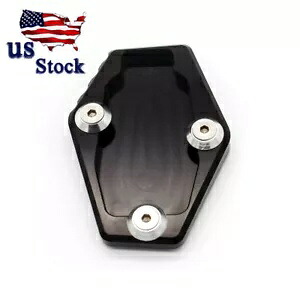 Ducati M 796/821/1200S CNC ブラックサイドスタンドプレート延長キックスタンドパッド For Ducati M 796/821/1200S CNC Black Side Stand Plate Extension Kickstand Pad 【並行輸入品】