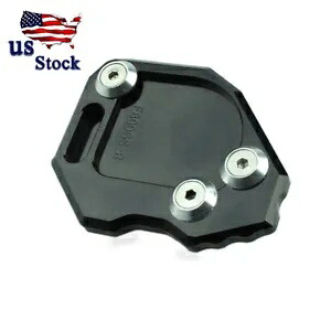 Bmw 2008-2012 2013 2014 CNC オートバイキックスタンドサイドスタンドフットプレートパッド For BMW 2008-2012 2013 2014 CNC Motorcycle Kickstand Side Stand Foot Plate Pads 【並行輸入品】