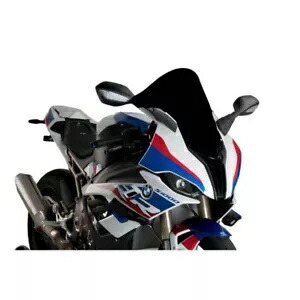 PUIG R-RACER スクリーン BMW S 1000 RR 2019 - 2023 に対応 ブラック 3641N PUIG R-RACER SCREEN COMPATIBLE FOR BMW S 1000 RR 2019 - 2023 BLACK 3641N 【並行輸入品】