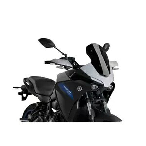 ウィンドシールド スポーツ プイグ ヤマハ トレーサー 7 700 GT 2021 - 2023 ブラック 20433N- WINDSHIELD SPORT PUIG FOR YAMAHA TRACER 7 700 GT 2021 - 2023 BLACK 20433N- 【並行輸入品】