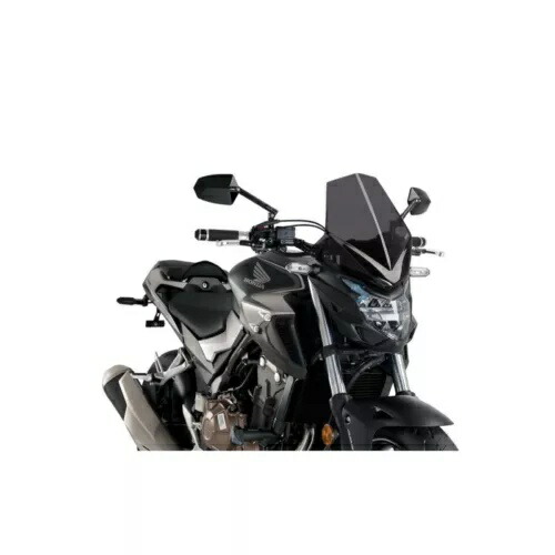 フロントガラスネイキッドNGツーリング プイグ ホンダ CB 500 F 2019 - 2021 ダーク 3657F- WINDSHIELD NAKED N.G. TOURING PUIG FOR HONDA CB 500 F 2019 - 2021 DARK 3657F- 【並行輸入品】