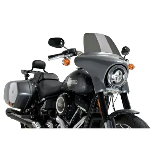 ハーレーダビッドソン ソフテイル 1745 スポーツ グライド 2018 - 2023 ダークスモーク 21236 用スクリーン SCREEN FOR HARLEY DAVIDSON SOFTAIL 1745 SPORT GLIDE 2018 - 2023 DARK SMOKE 21236 【並行輸入品】