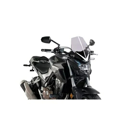 フロントガラス ネイキッド ツーリング Puig ホンダ CB 500 F 2019 - 2021 スモークグレー 3657H- WINDSHIELD NAKED TOURING PUIG FOR HONDA CB 500 F 2019 - 2021 SMOKE GRAY 3657H- 【並行輸入品】