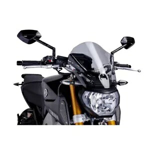 フロントガラス ネイキッド ツーリング Puig ヤマハ MT-09 850 2013 - 2016 スモークグレー 6861H- WINDSHIELD NAKED TOURING PUIG FOR YAMAHA MT-09 850 2013 - 2016 SMOKE GRAY 6861H- 【並行輸入品】
