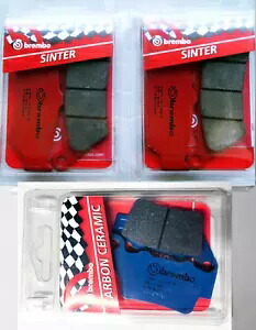 Brembo ブレーキパッドキット フロント/リア 互換性あり ZERO ZF S 9.8 2016 - 2017- BREMBO BRAKE PADS KIT FRONT / REAR COMPATIBLE FOR ZERO ZF S 9.8 2016 - 2017- 【並行輸入品】