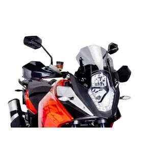 PUIG スポーツスクリーン KTM アドベンチャー 1090 R 2017 - 2020 ライトスモーク 6847H PUIG SPORT SCREEN FOR KTM ADVENTURE 1090 R 2017 - 2020 LIGHT SMOKE 6847H 【並行輸入品】