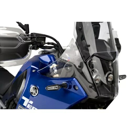 PUIG ヤマハ テネレ 700 ラリー エディット用拡張フロントスポイラー。 2021 - 2023 クリア PUIG EXTENDED FRONT SPOILERS FOR YAMAHA TENERE 700 RALLY EDIT. 2021 - 2023 CLEAR 【並行輸入品】