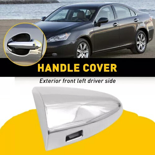 レクサス ES350 (2007-2012) フロント運転席側左クロームドアハンドルキーカバー FOR Lexus ES350 (2007-2012) Front Driver Side LEFT Chrome DOOR HANDLE KEY COVER 【並行輸入品】