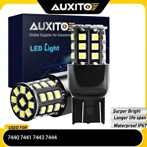 AUXITO LED ウインカー 電球 リバース 7440/7443 デイタイムライトランニング ペア AUXITO LED Turn Signal Light Bulb Reverse 7440/7443 Daytime Light Running Pair 【並行輸入品】