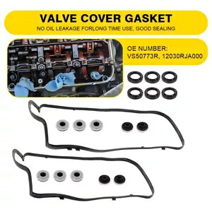 バルブカバーガスケットセット 05-09 ホンダ アコード オデッセイ アキュラ 3.0L TL 3.5L V6 SOHC用 Valve Cover Gasket Set for 05-09 HONDA ACCORD ODYSSEY ACURA 3.0L TL 3.5L V6 SOHC 【並行輸入品】