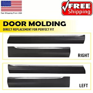 助手席運転席側ドア下部モールディングトリム 2011-2013 トヨタ 4X ハイランダー用 Passenger Driver Side Door Lower Molding Trim 2011-2013 For Toyota 4X Highlander 【並行輸入品】｜カスタムパーツ WORLD倉庫