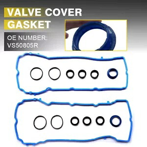 バルブカバーガスケットセットダッジ VW デュランゴジープラングラーグランド VS50805R ゴム Valve Cover Gasket Set For Dodge VW Durango Jeep Wrangler GRAND VS50805R Rubber 【並行輸入品】