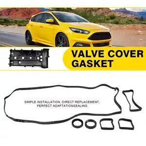 バルブ カバー ガスケット CM5E6D271AA ブラック フォーカス フォード (2.0L 2012-2018 のみ) に適合 Valve Cover Gasket CM5E6D271AA Black Fits for Focus Ford (2.0L 2012-2018 Only) 【並行輸入品】