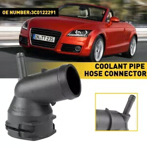 アッパーラジエーター冷却液パイプコネクタホース 0E#3C0122291 A3/S3/TT アウディに適合 Upper Radiator Coolant Pipe Connector Hose 0E#3C0122291 Fits For A3/S3/ TT AUDI 【並行輸入品】