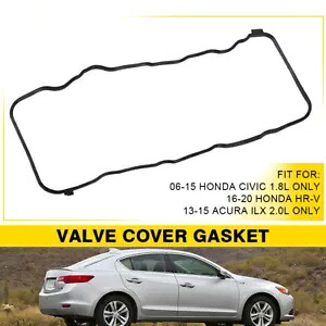 バルブカバーガスケットセット 06-15 シビックホンダ専用 1.8L 13 アキュラ 14-15 ILX 2.0L Valve Cover Gasket Set for 06-15 CIVIC HONDA ONLY 1.8L 13 ACURA 14-15 ILX 2.0L 【並行輸入品】