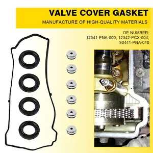 バルブカバーガスケットセット 2002-2006 RSX アキュラベース S タイプホンダ CRV EX LX に適合 Valve Cover Gasket Set Fit for 2002-2006 RSX Acura Base S Type Honda CRV EX LX 【並行輸入品】 34,320円