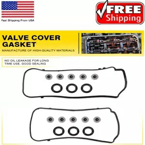 エンジンバルブカバーガスケットセット 2010 11 12-2013 アキュラ MDX 3.5L V6 3471CC SOHC 用 Engine Valve Cover Gasket Set for 2010 11 12-2013 ACURA MDX 3.5L V6 3471CC SOHC 【並行輸入品】
