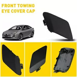 ペア左フロント右 & バンパー牽引フックキャップカバー 2016-2017 トヨタ プリウス用 Pair Left Front Right & Bumper Tow Eye Hook Cap Cover For 2016-2017 Toyota Prius 【並行輸入品】