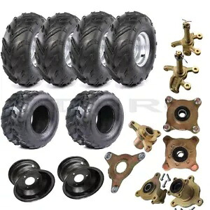 7 インチ ホイール 16x8-7 タイヤ リム 3 または 4 ラグ フロント リア ハブ ATV クワッド バギー ゴーカート ゴルフ 7" Wheels 16x8-7 Tire Rim 3 or 4 Lug Front Rear Hub ATV Quad Buggy Go Kart Golf 【並行輸入品】｜カスタムパーツ WORLD倉庫 72,600円