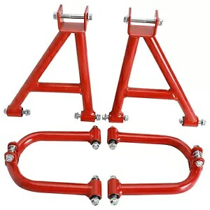 アッパー + ロア サスペンション ショック スイング アーム キット ATV UTV クワッド バイク ゴーカート ドリフト トライク Upper +Lower Suspension Shock Swing Arm Kit ATV UTV Quad Bike GoKart Drift Trike 【並行輸入品】|カスタムパーツ WORLD倉庫