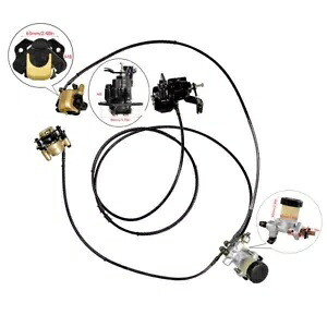 ゴーカート油圧リアブレーキキャリパーシリンダーアセンブリバギーATVクワッドゴルフカート Go kart Hydraulic Rear Brake Caliper Cylinder Assembly Buggy ATV Quad Golf Cart 【並行輸入品】 51,480円