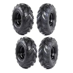 4pc 145/70- 6 インチ タイヤ リム ホイール フロント リア スズキ LT50 ATV クワッド ゴーカート用 4pc 145/70- 6" inch Tyre Rim Wheel Front Rear for Suzuki LT50 ATV Quad Go Kart 【並行輸入品】｜カスタムパーツ WORLD倉庫