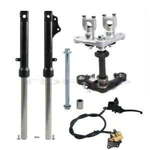 520mm フロントフォーク トリプル クランプ ディスク ブレーキ ホンダ CRF50 SSR 70 110cc ダートバイク用 520mm Front Forks Triple Clamp Disc Brake for Honda CRF50 SSR 70 110cc Dirt Bike 【並行輸入品】 53,460円
