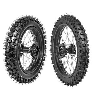 60/100-14 + 80/100-12 フロントリアホイールリムタイヤ KX65 SSR 110 125 Taotao ピットバイク 60/100-14 + 80/100-12 Front Rear Wheel Rim Tire KX65 SSR 110 125 Taotao Pit Bike 【並行輸入品】