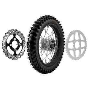 16 "リアホイール 90/100-16 タイヤリムスプロケットディスクピットダートバイク CRF 150cc 200cc 16" Rear Wheel 90/100-16 Tire Rim Sprocket Disc Pit Dirt Bike CRF 150cc 200cc 【並行輸入品】|カスタムパーツ WORLD倉庫