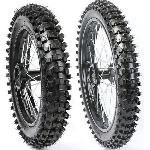 17インチ 70/100-17 + 14インチ 90/100-14 ホイールタイヤリム YZ85 CR85 アポロ 125cc ピットバイク用 17" 70/100-17 + 14" 90/100-14 Wheel Tire Rim for YZ85 CR85 Apollo 125cc Pit Bike 【並行輸入品】|カスタムパーツ WORLD倉庫